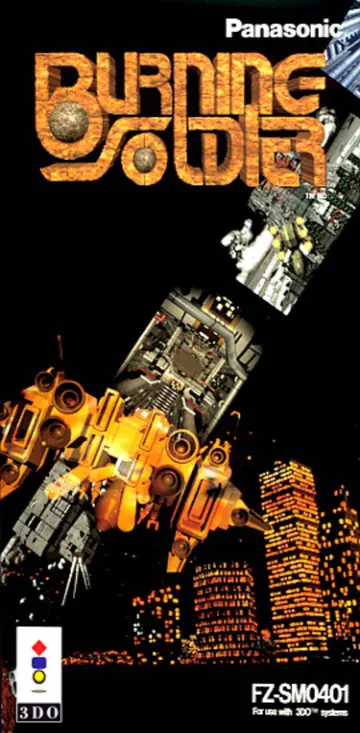 Burning Soldier 3DO box art