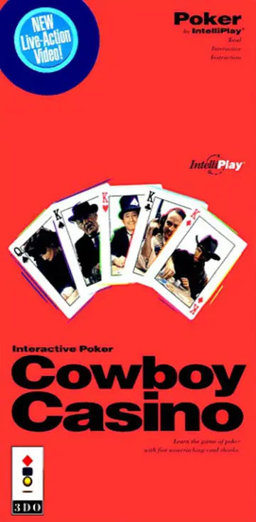 Cowboy Casino Interactive Poker 3DO box art