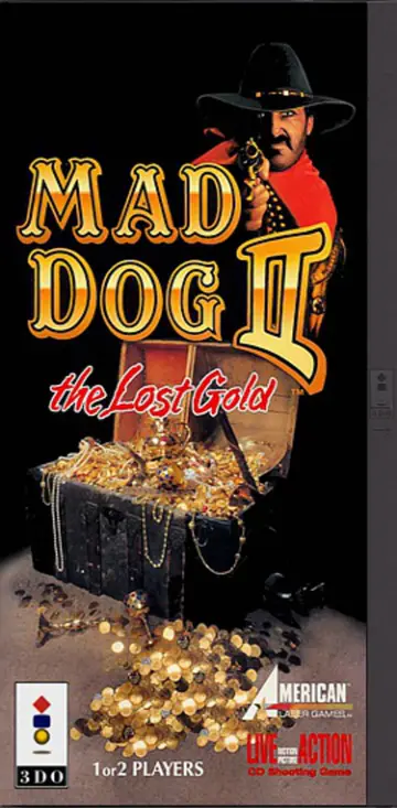 Mad Dog II: The Lost Gold 3DO box art