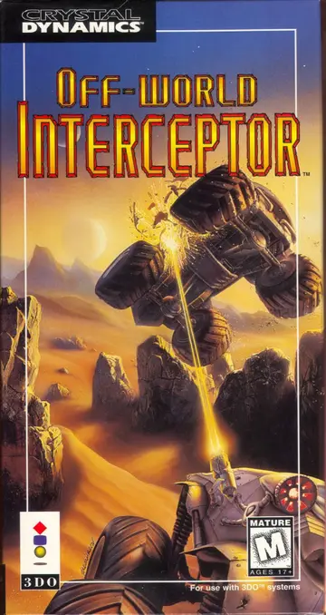 Off-World Interceptor 3DO box art