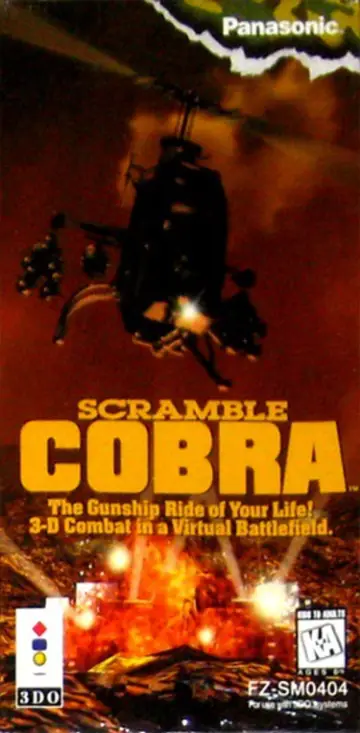 Scramble Cobra 3DO box art