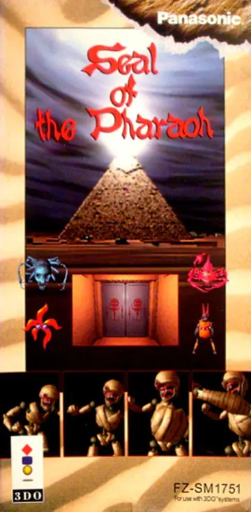 Seal of the Pharaoh 3DO box art