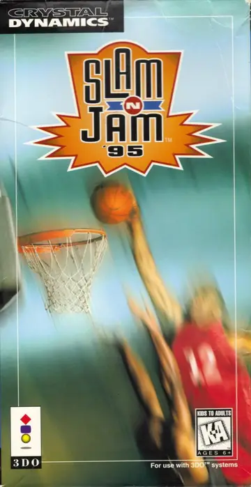 Slam 'n Jam '95 3DO box art