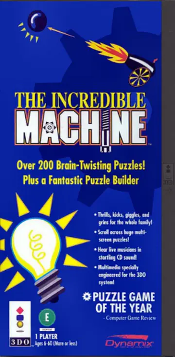 The Incredible Machine 3DO box art