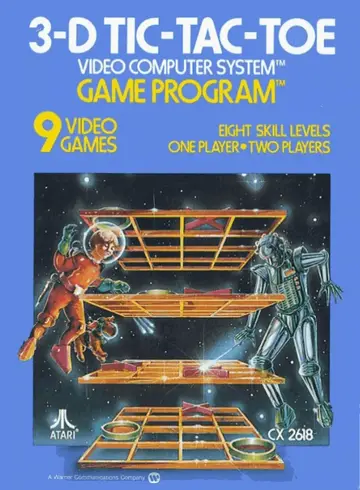 3-D Tic-Tac-Toe box art