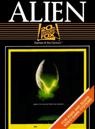 Alien 2600 box art