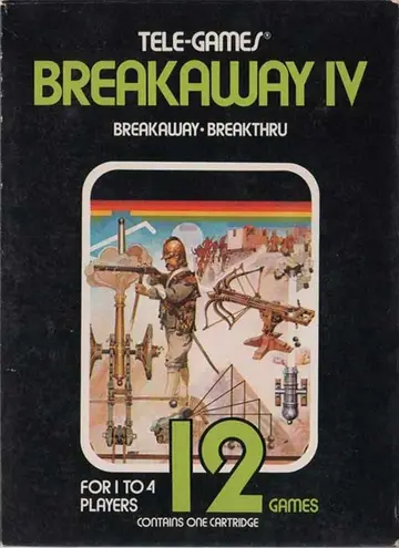 Breakout ~ Breakaway IV 2600 box art