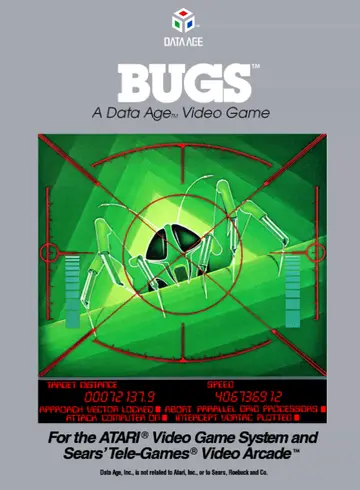 Bugs 2600 box art