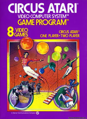 Circus Atari box art