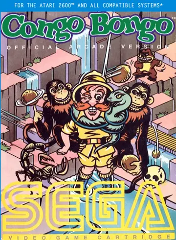 Congo Bongo 2600 box art
