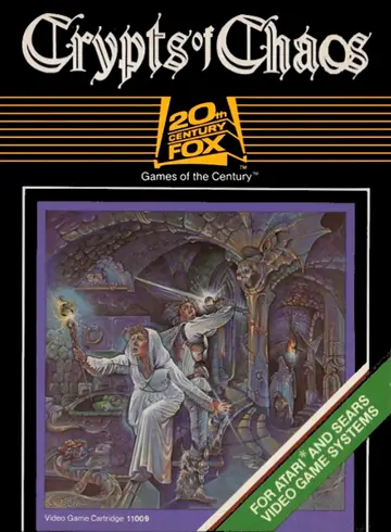 Crypts of Chaos 2600 box art