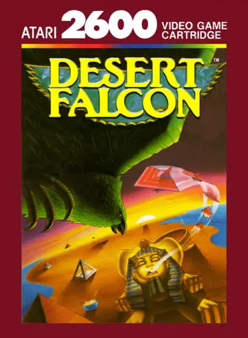 Desert Falcon 2600 box art