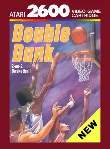Double Dunk 2600 box art