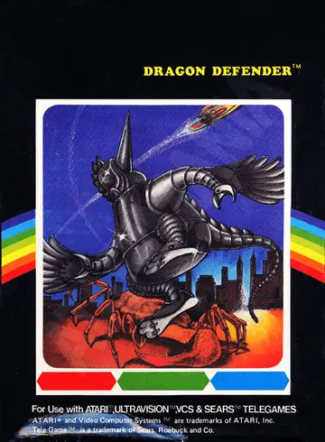 Dragon Defender 2600 box art