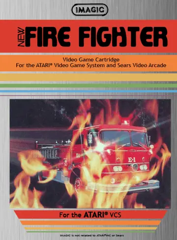 Fire Fighter 2600 box art