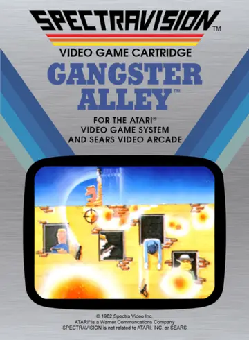 Gangster Alley 2600 box art