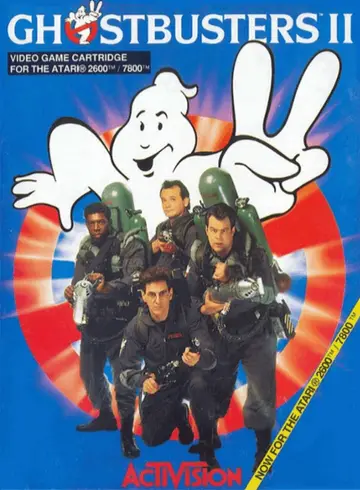 Ghostbusters II 2600 box art