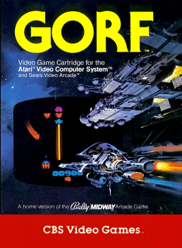 Gorf 2600 box art