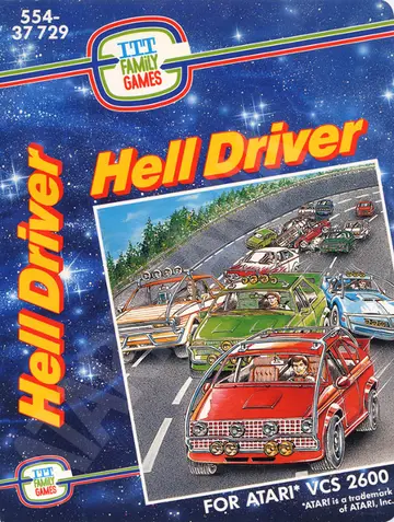 Hell Driver 2600 box art