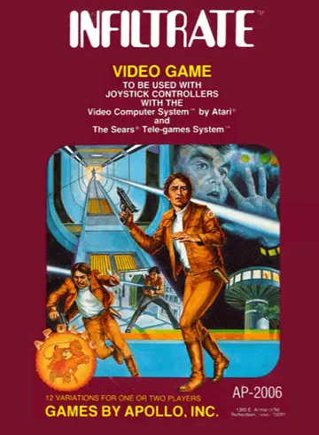 Infiltrate 2600 box art