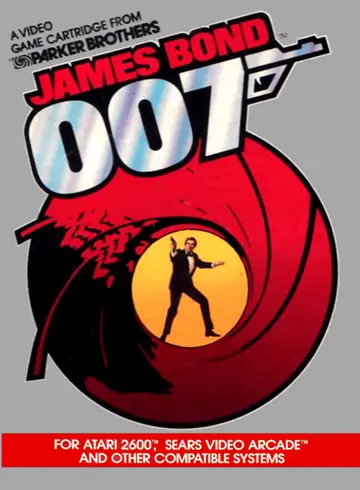 James Bond 007 2600 box art