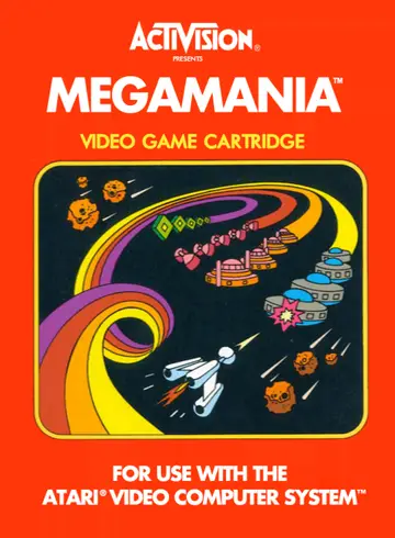 MegaMania: A Space Nightmare 2600 box art