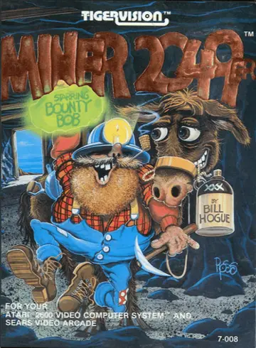 Miner 2049er: Starring Bounty Bob 2600 box art