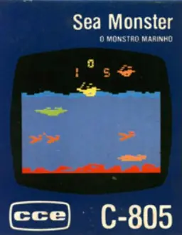 O Monstro Marinho 2600 box art