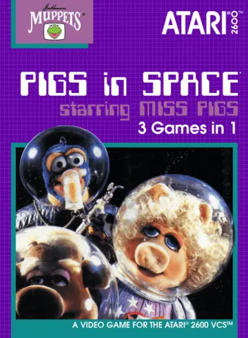 Pigs in Space: Starring Miss Piggy 2600 box art