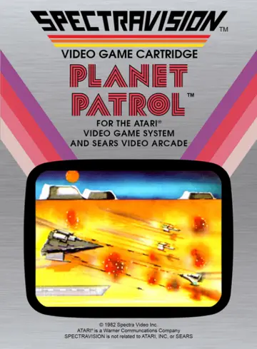 Planet Patrol 2600 box art