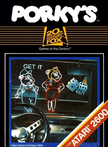 Porky's 2600 box art