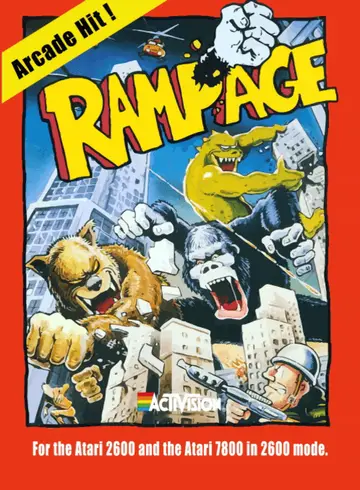 Rampage 2600 box art
