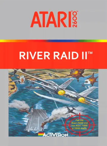 River Raid II 2600 box art