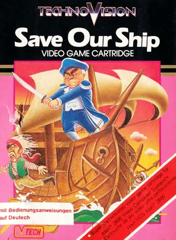 Save Our Ship 2600 box art