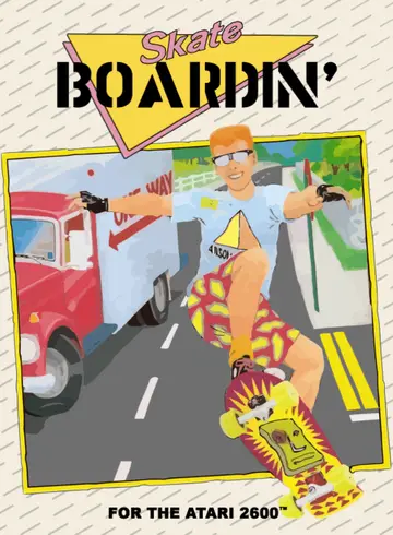 Skate Boardin' 2600 box art