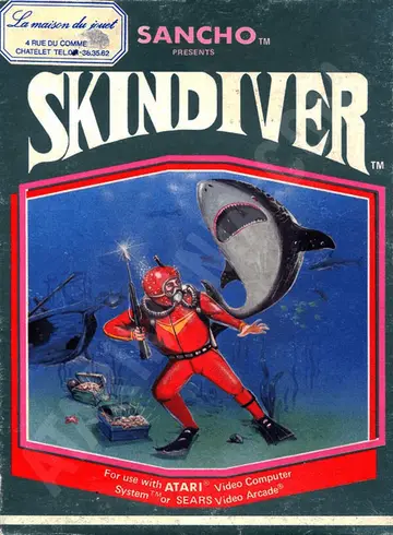 Skindiver 2600 box art