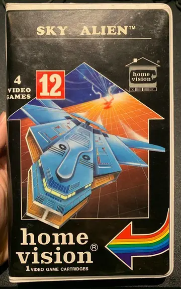 Sky Alien ~ Assault 2600 box art