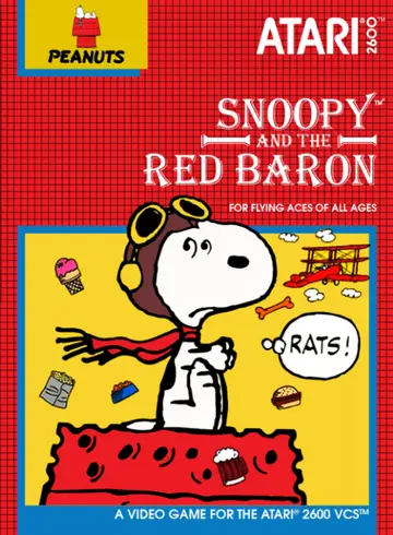 Snoopy and the Red Baron box art