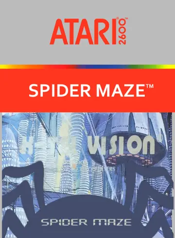 Spider Maze 2600 box art