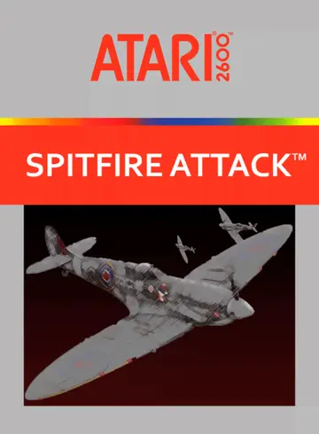 Spitfire Attack 2600 box art