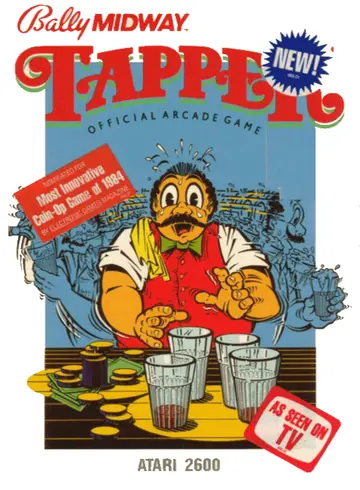 Tapper 2600 box art