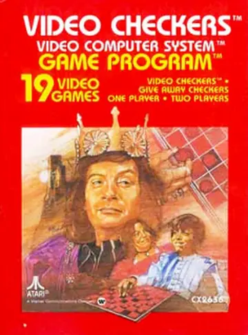 Video Checkers ~ Checkers box art