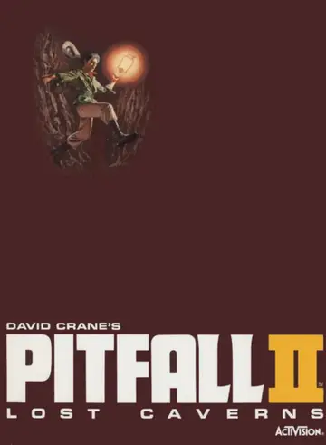 David Crane's Pitfall II: Lost Caverns box art