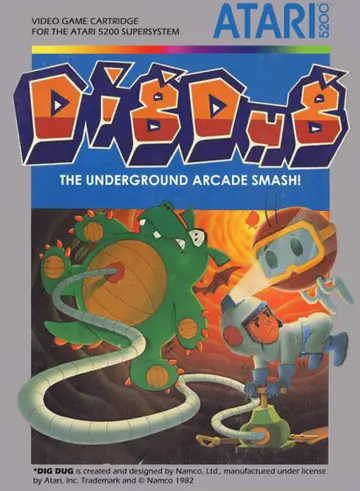 Dig Dug box art