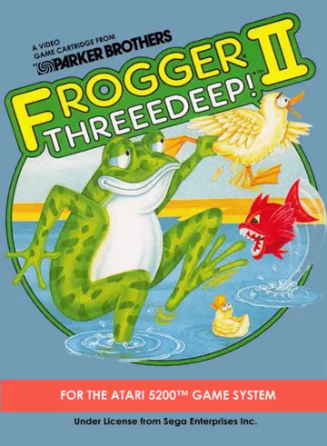 Frogger II: ThreeeDeep! box art