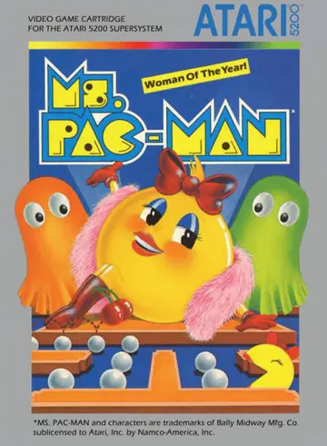 Ms. Pac-Man box art