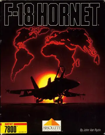 F-18 Hornet 7800 box art