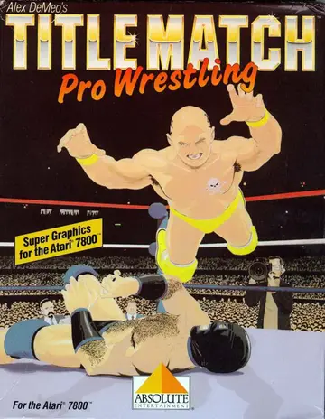 Title Match Pro Wrestling box art
