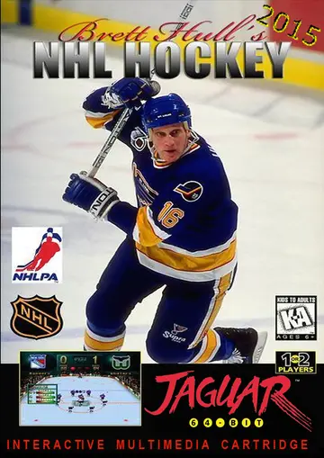 Brett Hull Hockey box art