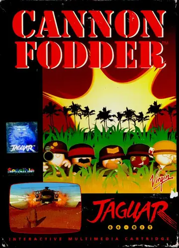 Cannon Fodder Jaguar box art